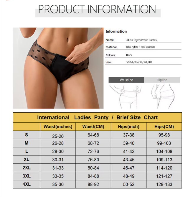 BlissLace Leakproof Bikini